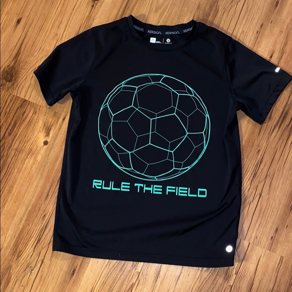 Boys soccer tee